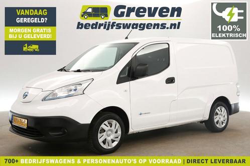 Nissan E-NV200 Optima L1H1, Auto's, Bestelauto's, Onderhoudsboekje, Lease, Automaat, Financial lease, Wit, Nissan, Stof, Overige brandstoffen