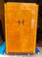 Kast - berkenhout fineer op massief hout - Garderobe kast