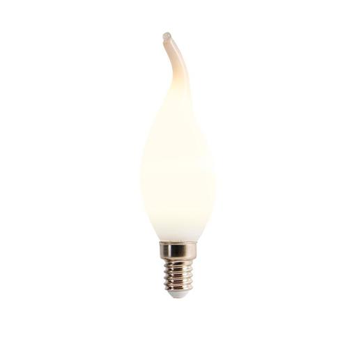 E14 dimbare LED filament lamp tipkaars opaal 3W 250 lm 2350K, Huis en Inrichting, Lampen | Losse lampen, Nieuw