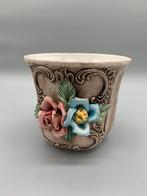 Bloempot Bassano 3D rozen, Huis en Inrichting, Woonaccessoires | Overige, Ophalen of Verzenden, Zo goed als nieuw