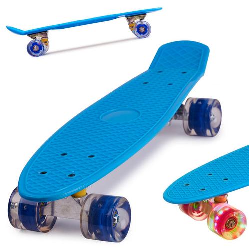 Blauwe skateboard penny board voor kinderen met, Kinderen en Baby's, Speelgoed | Buiten | Los speelgoed, Ophalen of Verzenden