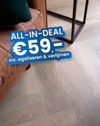 Plak pvc Visgraat naturel eiken |  Belakos Attico Visgraat, Ophalen, Nieuw