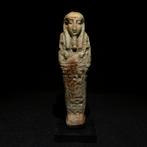Oud-Egyptisch Shabti. 11,5 cm H. Late Periode, 664 - 332