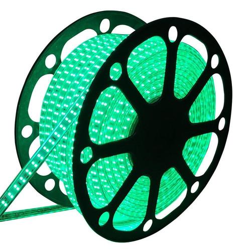 LED lichtslang groen | 230V AC - 7W - 60 LEDs/m | waterdich, Huis en Inrichting, Lampen | Overige, Nieuw, Verzenden