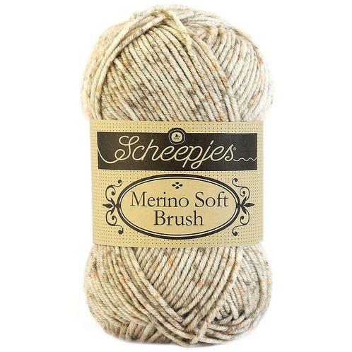 Scheepjes Merino Soft Brush - 257 van der leck - Wol Garen, Hobby en Vrije tijd, Breien en Haken, Ophalen of Verzenden