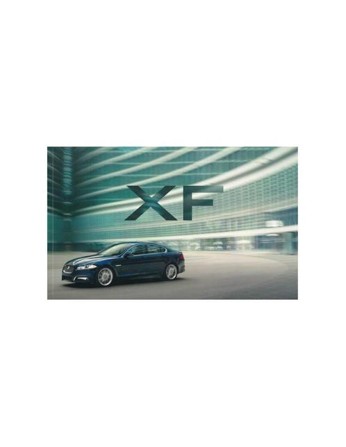 2012 JAGUAR XF BROCHURE NEDERLANDS, Boeken, Auto's | Folders en Tijdschriften