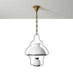 Plafondlamp - olieverf, Mod. Art Nouveau Oud-Amerikaanse, Antiek en Kunst