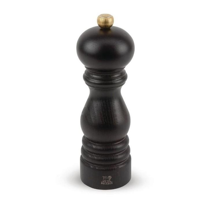 Peugeot zoutmolen donker hout 18cm, Huis en Inrichting, Keuken | Bestek, Verzenden