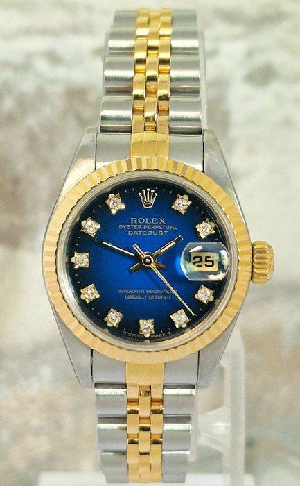 Rolex - Oyster Perpetual Datejust Ladies Diamonds - Zonder, Sieraden, Tassen en Uiterlijk, Horloges | Heren