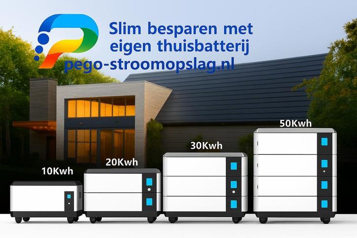 Thuisbatterij Set Deye omvormer met thuisbatterij 10 kWh, Doe-het-zelf en Verbouw, Zonnepanelen en Toebehoren, Compleet systeem