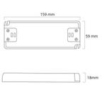 60W - 12V Professionele compacte led driver, Verzenden, Nieuw, Driver