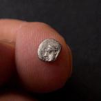 Mysia, Lampsacus Lot of two coins (Silver Tetartemorion, Postzegels en Munten
