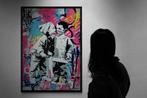Asko - Vandals in Love - Stretched Canvas - Graffiti Stencil