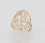 Zonder Minimumprijs - Ring - 9 kt. Geel goud Diamant, Nieuw