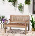 Gele Houten Tuinbank 2-Zits - Geniet van je Buitenruimte!, Tuin en Terras, Tuinbanken, Verzenden, Nieuw