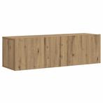 Wandkast Tv 100cm Eiken | Retourdeal | Strak Design, Huis en Inrichting, 100 tot 150 cm, Nieuw, Ophalen of Verzenden, Minder dan 100 cm