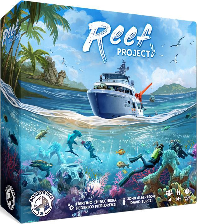 Reef Project - Boardgame | Board and Dice SC -, Hobby en Vrije tijd, Gezelschapsspellen | Bordspellen, Nieuw, Verzenden