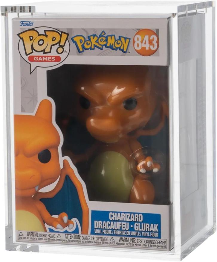 Acrylic Case -  Funko Pop Standard Sized Display | Evoretro, Verzamelen, Poppetjes en Figuurtjes, Nieuw, Verzenden