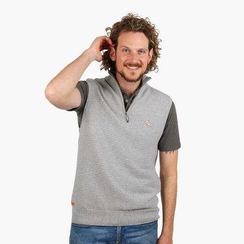 -49% Q1905  Q1905 Spencer baarn licht  maat M, Kleding | Heren, Sportkleding, Grijs, Nieuw, Verzenden