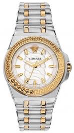 Versace VEHD00420 Chain Reaction dames horloge  40 mm, Overige merken, Staal, Staal, Verzenden