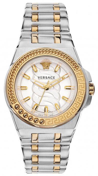 Versace VEHD00420 Chain Reaction dames horloge  40 mm, Sieraden, Tassen en Uiterlijk, Horloges | Dames, Staal, Nieuw, Staal, Overige merken