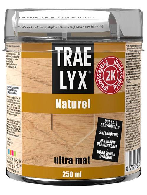 Trae lyx naturel 250 ml, Doe-het-zelf en Verbouw, Verf, Beits en Lak, Nieuw, Verzenden