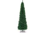 Costway Kunstkerstboom Potloodvormig - Hoogwaardige, Verzenden, Nieuw