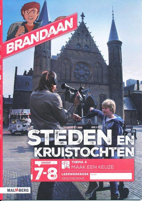 Brandaan versie 2 Leerwerkboek thema 4 groep 7-8 (per 5 stuk, Boeken, Schoolboeken, Nieuw, Verzenden