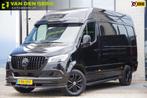 Zakelijke Lease |  Mercedes-Benz Sprinter 319 3.0 CDI V6 L2H, Auto's, Bestelauto's, Automaat, Zwart, Mercedes-Benz, Diesel