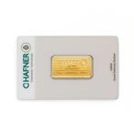 10 gram goudbaar C.Hafner met certificaat LBMA, Postzegels en Munten, Edelmetalen en Baren, Verzenden, Goud