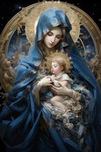 CAMILART.ES_(2002) - ICONOGRAFIC MADONNA BLUE WITH CHILD
