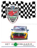 2012 ALFA ROMEO CLUB HET KLAVERBLAADJE 137 NEDERLANDS, Nieuw, Alfa Romeo, Author