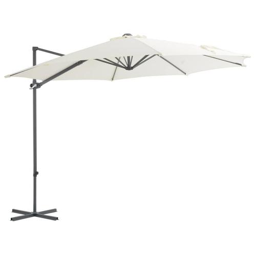 Zweefparasol 300cm - OP=OP! - Goedkope Tuinparasol, Tuin en Terras, Parasols, 2 tot 3 meter, Kantelbaar, Nieuw, Zweefparasol, Ophalen of Verzenden