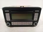 Radio Volkswagen Passat B6 2.0 TFSI 1K0035195D, Ophalen of Verzenden, Gebruikt, Volkswagen