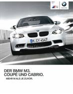 2012 BMW M3 COUPÉ | CABRIOLET BROCHURE DUITS, Boeken, Nieuw, BMW, Author