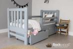 Rockwood® Peuterbed Tim Grey met  lattenbodem  en, Kinderen en Baby's, Nieuw, Ophalen of Verzenden