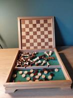Schaakspel - Vintage schaakspel - Hout