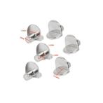 Set van 50 plankendragers (5 mm pinnetjes), Doe-het-zelf en Verbouw, Ophalen of Verzenden, Nieuw