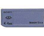 Sony Memory Stick Card - 4MB, Audio, Tv en Foto, Fotografie | Geheugenkaarten, Verzenden, Zo goed als nieuw