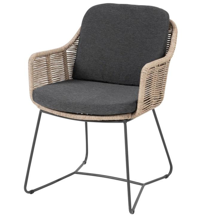 Belmond dining tuinstoel natural wicker Taste 4SO, Tuin en Terras, Tuinsets en Loungesets, Nieuw, Ophalen of Verzenden