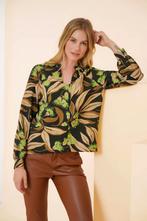 -35% Geisha  Geisha 43948-20 top black/ apple green  maat XS, Kleding | Dames, Tops, Verzenden, Nieuw