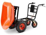 Elektrische kruiwagen - 2 in 1 - 120L - tot 300 kg - oranje, Tuin en Terras, Ophalen of Verzenden, Nieuw