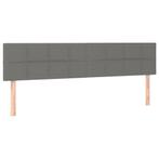 Hoofdborden Set - 2x 100cm - Donkergrijs - Retourdeal!, Huis en Inrichting, Slaapkamer | Matrassen en Bedbodems, Ophalen of Verzenden