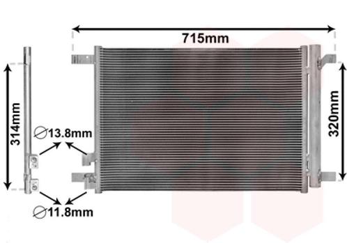 LUCHTCONDENSATOR VOOR AUDI A1 GB 2018- 5Q0816411AA, Auto-onderdelen, Airco en Verwarming, Nieuw, Ophalen of Verzenden