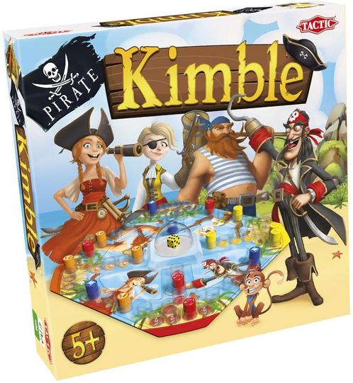 Pirate - Kimble | Tactic - Kinderspellen, Hobby en Vrije tijd, Gezelschapsspellen | Bordspellen, Nieuw, Verzenden
