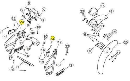 Royal Enfield PLASTIC WASHER - 587707A Himalayan 410, Motoren, Onderdelen | Ducati, Nieuw, Verzenden