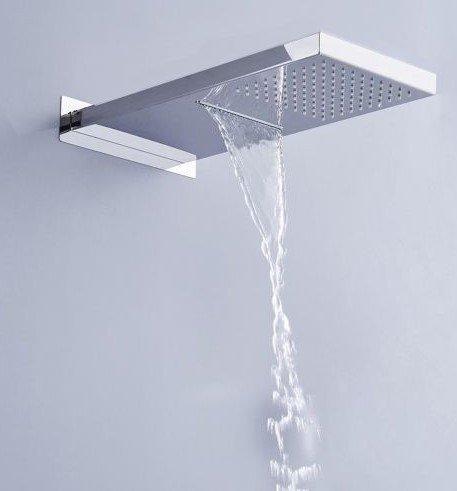 Regen douchekop Sapho Rechthoekig 50 x 20 x 3 cm Waterval, Doe-het-zelf en Verbouw, Sanitair, Douche, Nieuw, Rvs, Ophalen of Verzenden