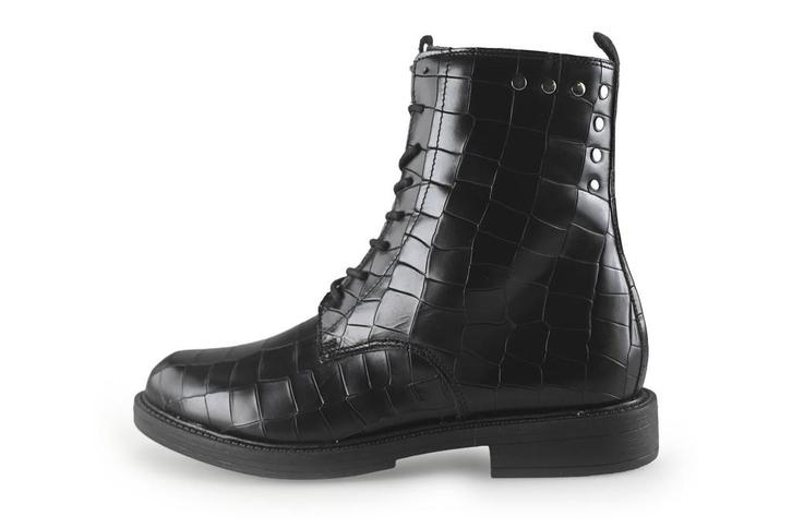 Linea Zeta veterboots in maat 39 Zwart | 25% korting, Kleding | Dames, Schoenen, Zwart, Zo goed als nieuw, Overige typen, Verzenden