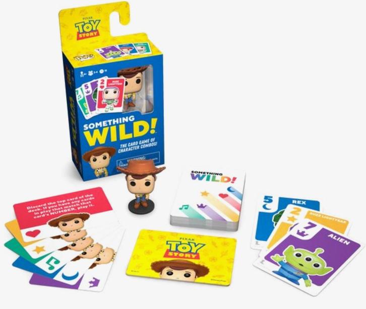 Funko Games Something Wild! Card Game: Disney Toy Story...., Hobby en Vrije tijd, Gezelschapsspellen | Kaartspellen, Een of twee spelers