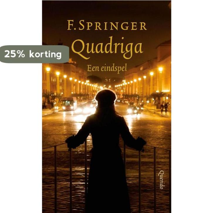 Quadriga 9789021438979 F. Springer, Boeken, Romans, Gelezen, Verzenden